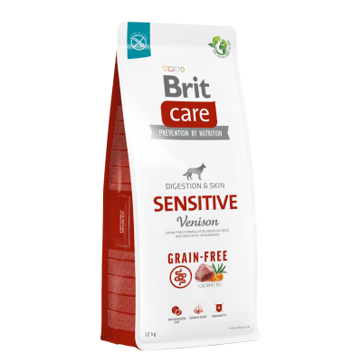 BRIT CARE DOG GRAIN-FREE SENSITIVE VENADO 12 KG