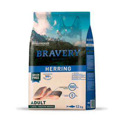 BRAVERY HERRING ADULT LARGE/MEDIUM BREEDS
