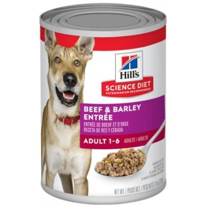 HILLS CANINO LATA ADULT BEEF & BARLEY 368GR1
