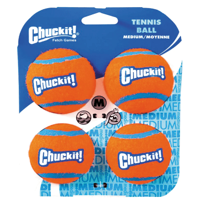 PELOTA TENNIS MEDIUM X 4 PCS