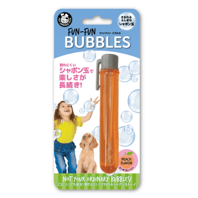 PQ PEACH DOGGY INCREDIBUBBLES