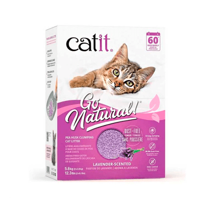 CATIT GO NATURAL ARENA BIODEGRABLE LAVANDA 5.6KG