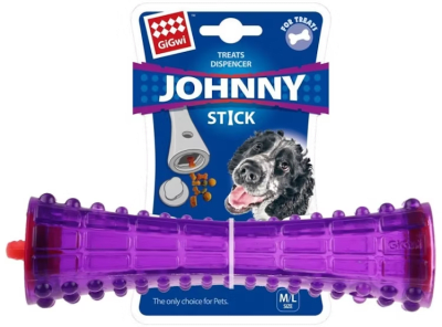 GIGWI JOHNNY STICK TREAT DISPENSER