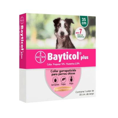 COLLAR ANTIPULGAS Y ANTIGARRAPATAS BAYTICOL PLUS 35CM1