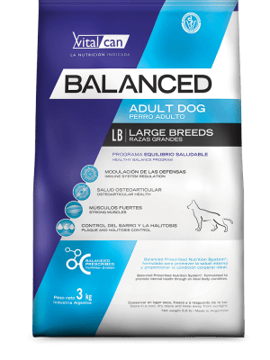 BALANCED PERRO ADULTO RAZA GRANDE 15KG