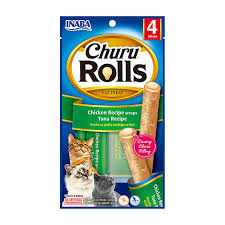 CHURU ROLLS CAT TUNA X 4UNI