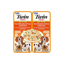 TWINS PACK CHICKEN WITH VEGETABLES AND BEEF FOR DOGS