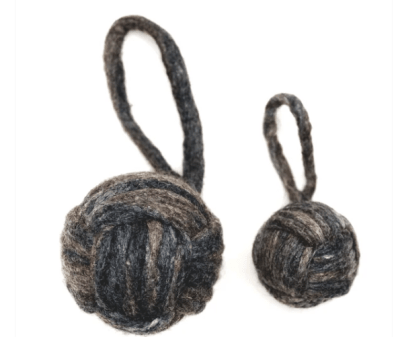 BOLA DE CUERDA NATURAL/GRIS