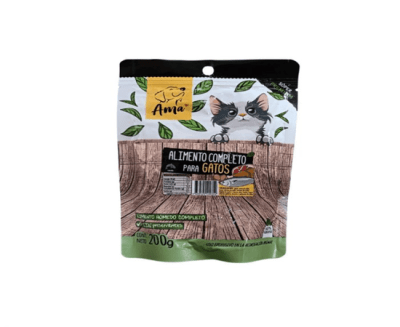 AMA ALIMENTO HUMEDO NATURAL GATO MENU GATO POLLO POUCH 200GR1