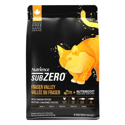 NUTRIENCE SUBZERO CAT FRASER VALLEY 1.8KG