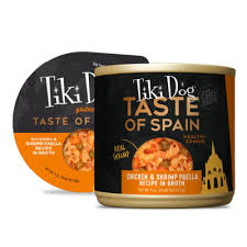 TIKI DOG TASTE OF SPAIN CHICKEN Y SHRIMP PAELLA, 85 GR
