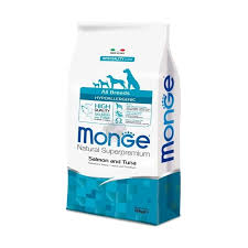 MONGE ALL BREED HYPOALLERGENIC SALMON TUNA 2.5KG
