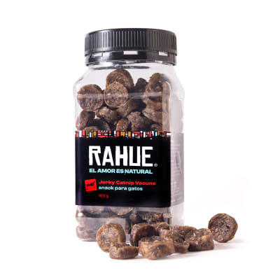 RAHUE JERKY CATNIP VACUNO 160 GR
