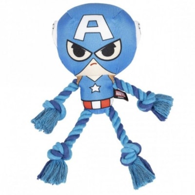 VITALFUN DISNEY CUERDA DENTAL PERRO CAPITAN AMERICA1