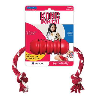 KONG DENTAL WITH ROPE