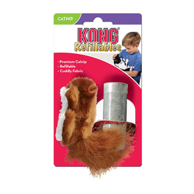 KONG SQUIRREL WITH CATNIP