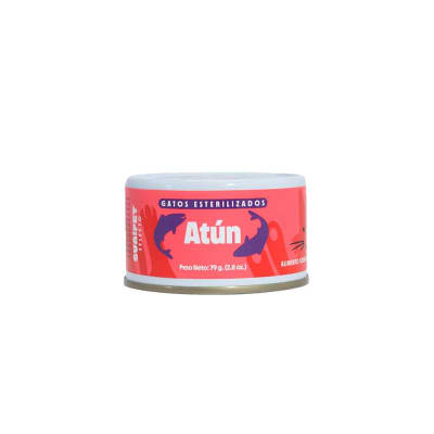 SUNISELECTO LATA GATO ESTERILIZADO, RECETA ATUN 79GR