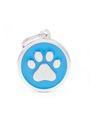LIGHT BLUE BIG CIRCLE PAW1