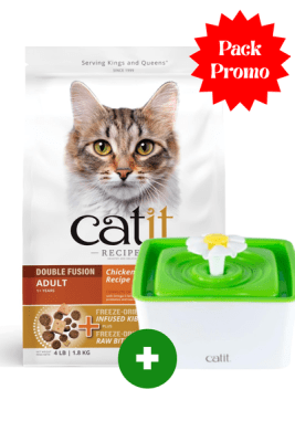 PROMO CATIT RECIPES ADULTO 1,8 KG + CATIT 2.0 FTE BEBEDERA FLOR MINI 1,5L