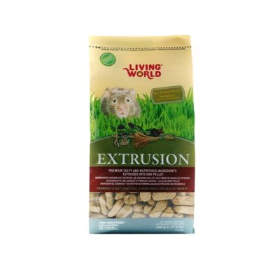 ALIMENTO PARA HAMSTER - LIVING WORLD EXTRUIDO