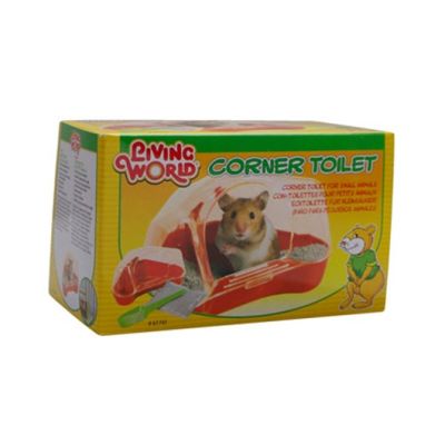 LW BAÑO ESQUINERO HAMSTER/GERBIL MEDIANO