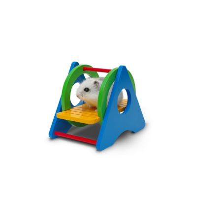 COLUMPIO DE MADERA PARA HAMSTER - LIVING WORLD1