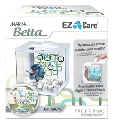 ACUARIO MARINA BETTA EZ CARE BLANCO 2.5 L