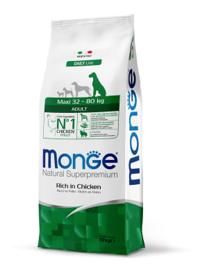 MONGE PERRO MAXI ADULT POLLO 12KG