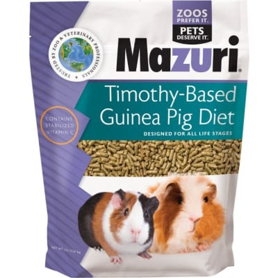 ALIMENTO PARA COBAYO - MAZURI GUINEA PIG TIMOTHY DIET 1 KG