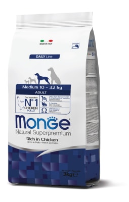 MONGE PERRO MEDIUM ADULT POLLO