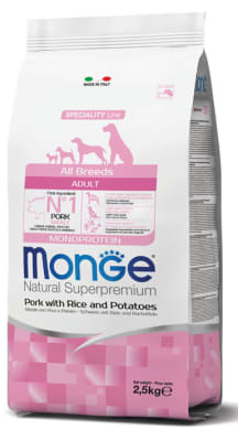 MONGE ALL BREED PORK 2.5KG