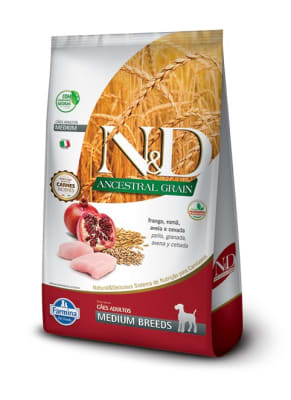 N&D ANCESTRAL CANINE FRANGO ADULT MEDIUM 2,5KG