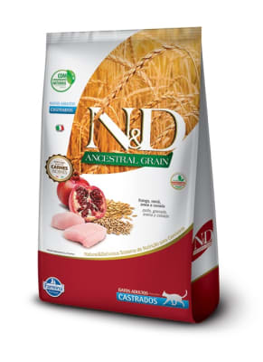 N&D ANCESTRAL FEL FRANGO ADT CAST 7,5KG