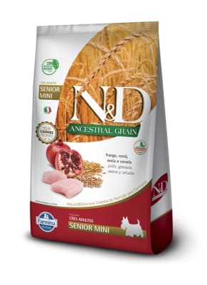 N&D ANCESTRAL CANINE FRANGO SENIOR MINI 2,5KG