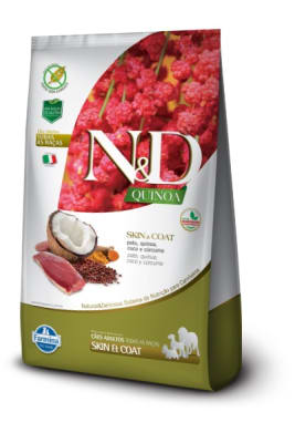ND QUINOA CANINE ADULT SKIN PATO 10,1KG1