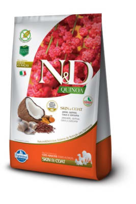 ND QUINOA CANINE ADULT SKIN PEIXE 10,1KG
