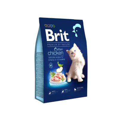 BRIT PREMIUM BY NATURE CAT KITTEN 8KG