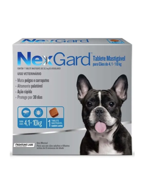 NEXGARD 4,1 - 10 KG