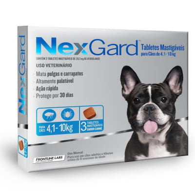 NEXGARD 4-10 KG X3 TAB1