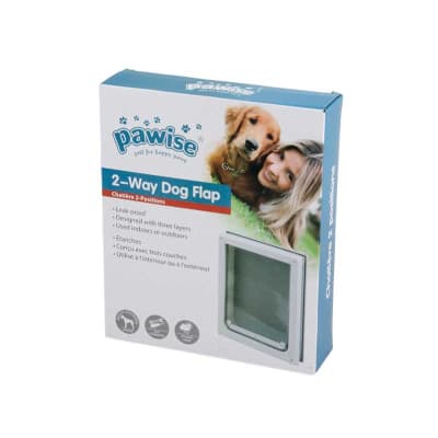 PAWISE PUERTA ABATIBLE PARA PERROS 39X45cm