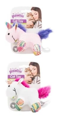 PAWISE PELUCHE UNICORNIO CON CATNIP1