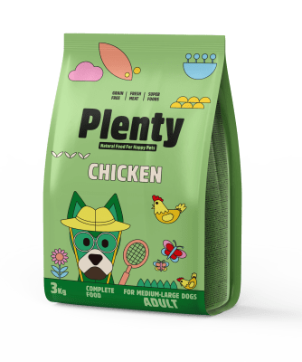 PLENTY ADULT DOG CHICKEN 3 KG.1