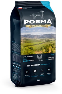 POEMA CACHORRO POLLO  3KG