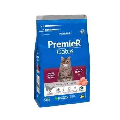 PREMIER ADULTOS PELO LARGO POLLO - GATO