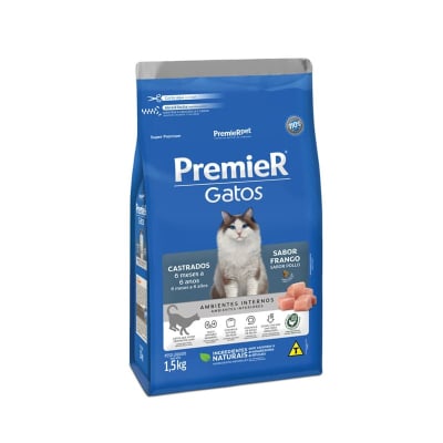 PREMIER CASTRADOS POLLO - GATO