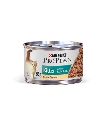 ALIMENTO HÚMEDO GATO PRO PLAN LATA GATITOS - 85GR1