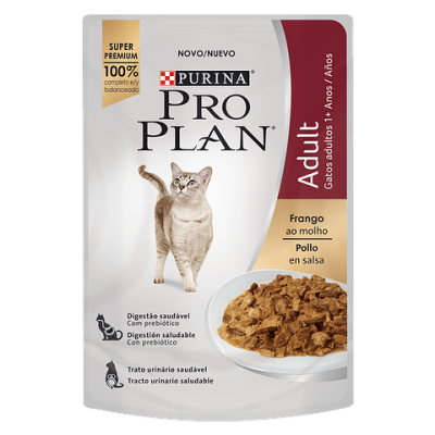 ALIMENTO HUMEDO PARA GATO -PRO PLAN POLLO 85GR1