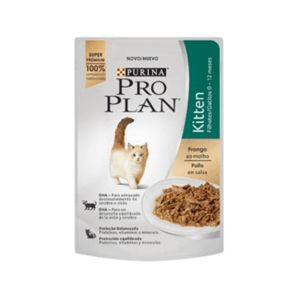 ALIMENTO GATOS PEQUEÑOS - PRO PLAN CAT POUCH KITTEN 85GR