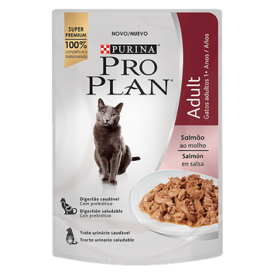 ALIMENTO HUMEDO PARA GATO - PRO PLAN SALMON 85GR