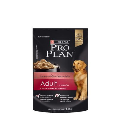 PRO PLAN DOG ADULT POUCH MEAT 100GR